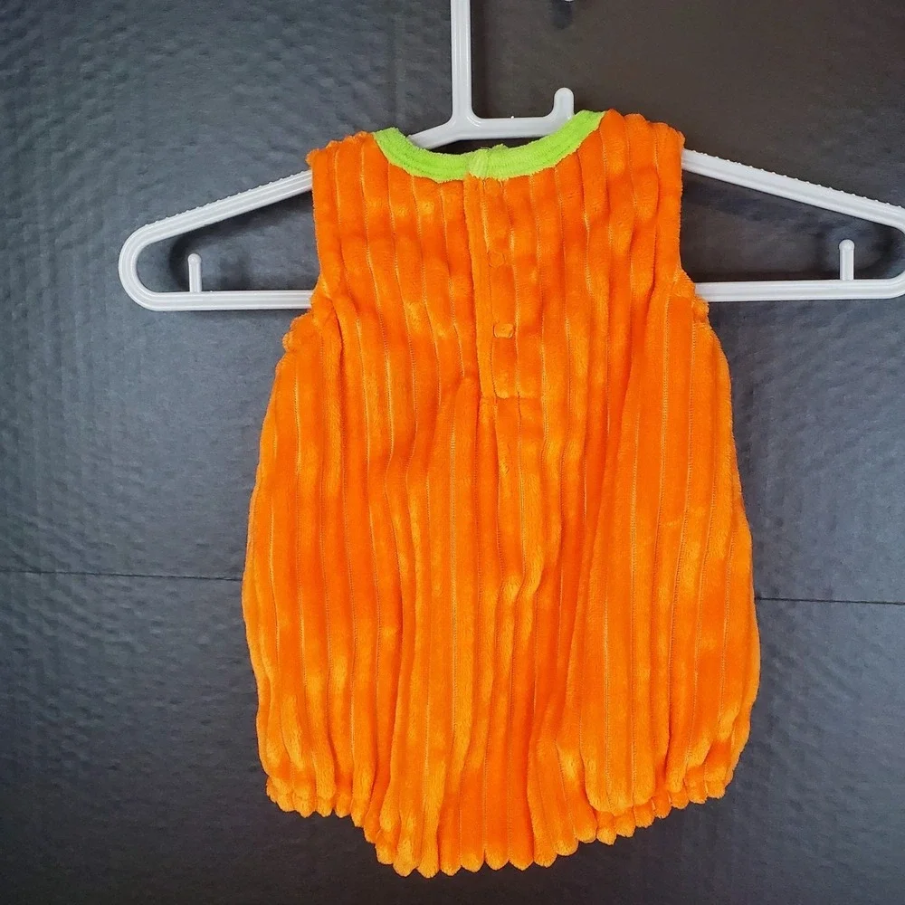 Baby Starters Pumpkin Baby‎ Infant  Halloween Costume Size 3 Mos, 8-12.5 Lbs